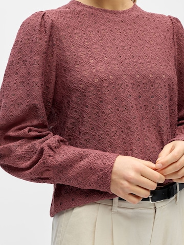 OBJECT - Camiseta 'Laila' en marrón