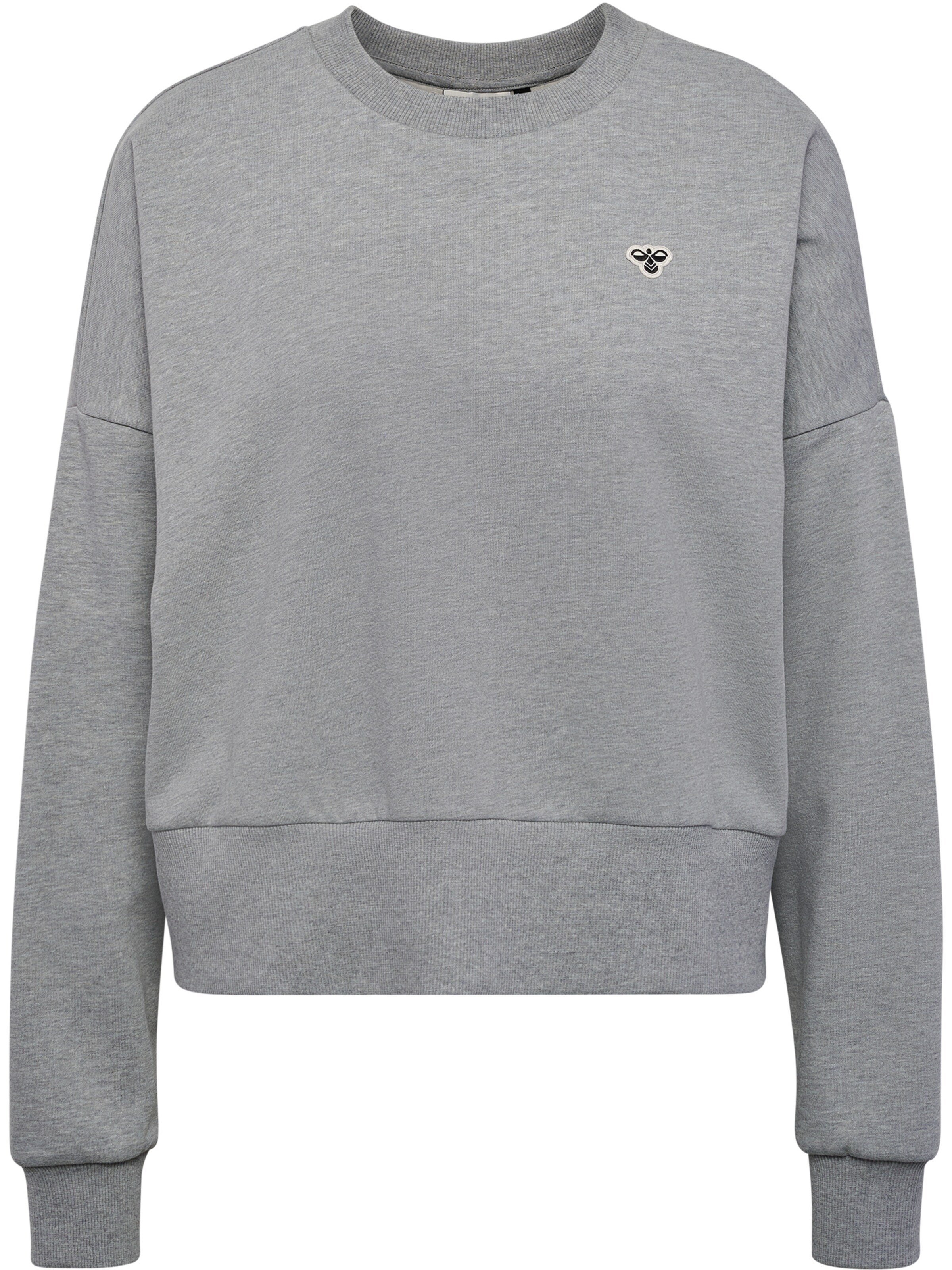 Hummel Sweatshirt in Grijs: voorkant