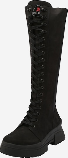 Rieker EVOLUTION Bottes à lacets en noir, Vue avec produit