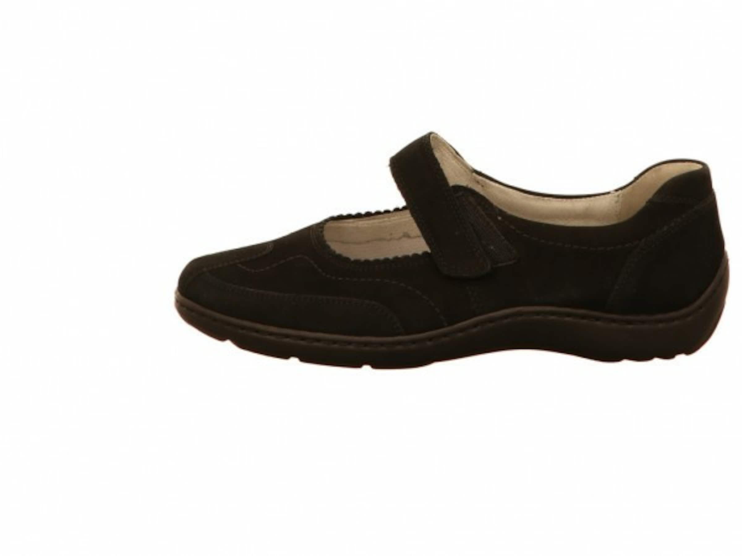 WALDLÄUFER Strap ballerina 'Henni' in Black