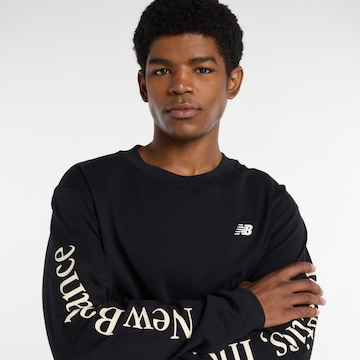 new balance Sweatshirt in Zwart