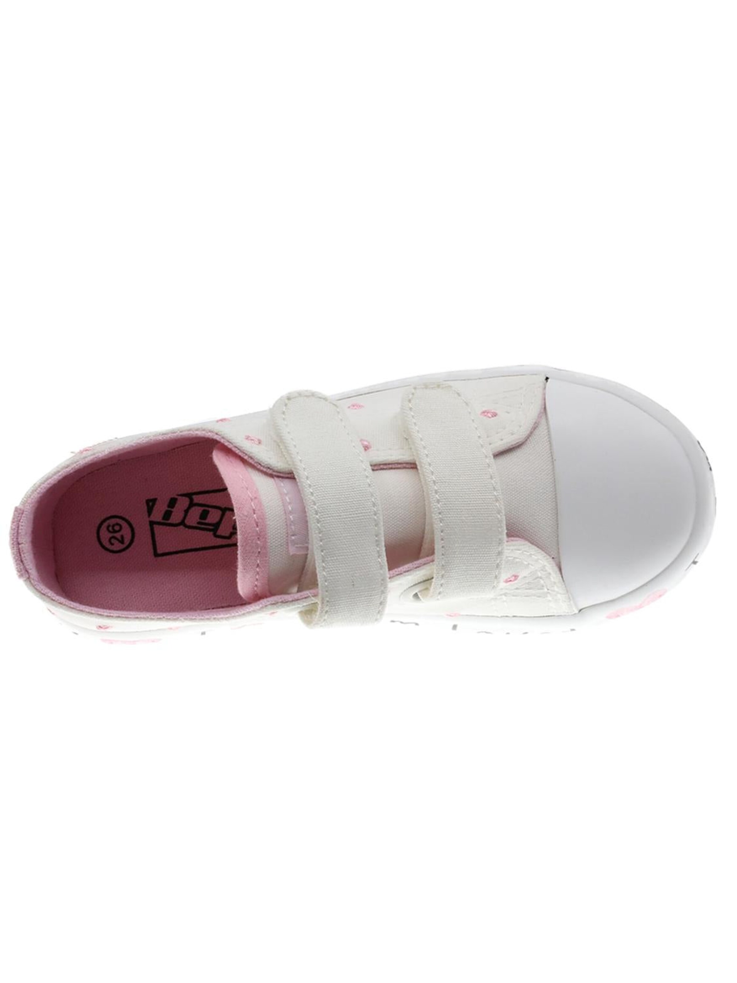 Beppi Sneakers 'Canvas Shoe' in Wit