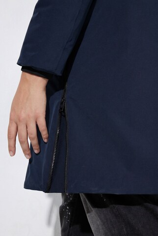 Ulla Popken Weatherproof jacket in Blue