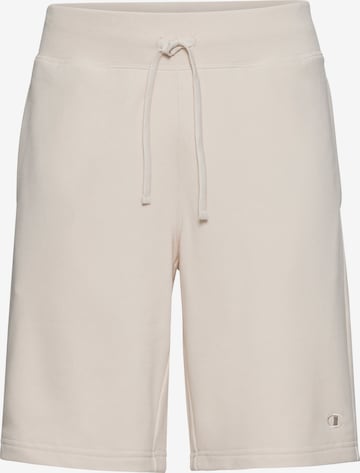 Champion Authentic Athletic Apparel Regular Shorts 'Legacy' in Beige: predná strana