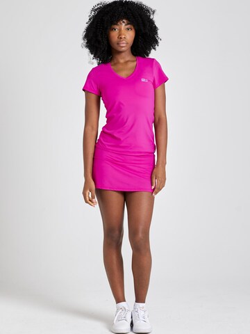 SPORTKIND Functioneel shirt 'V-Neck' in Lila