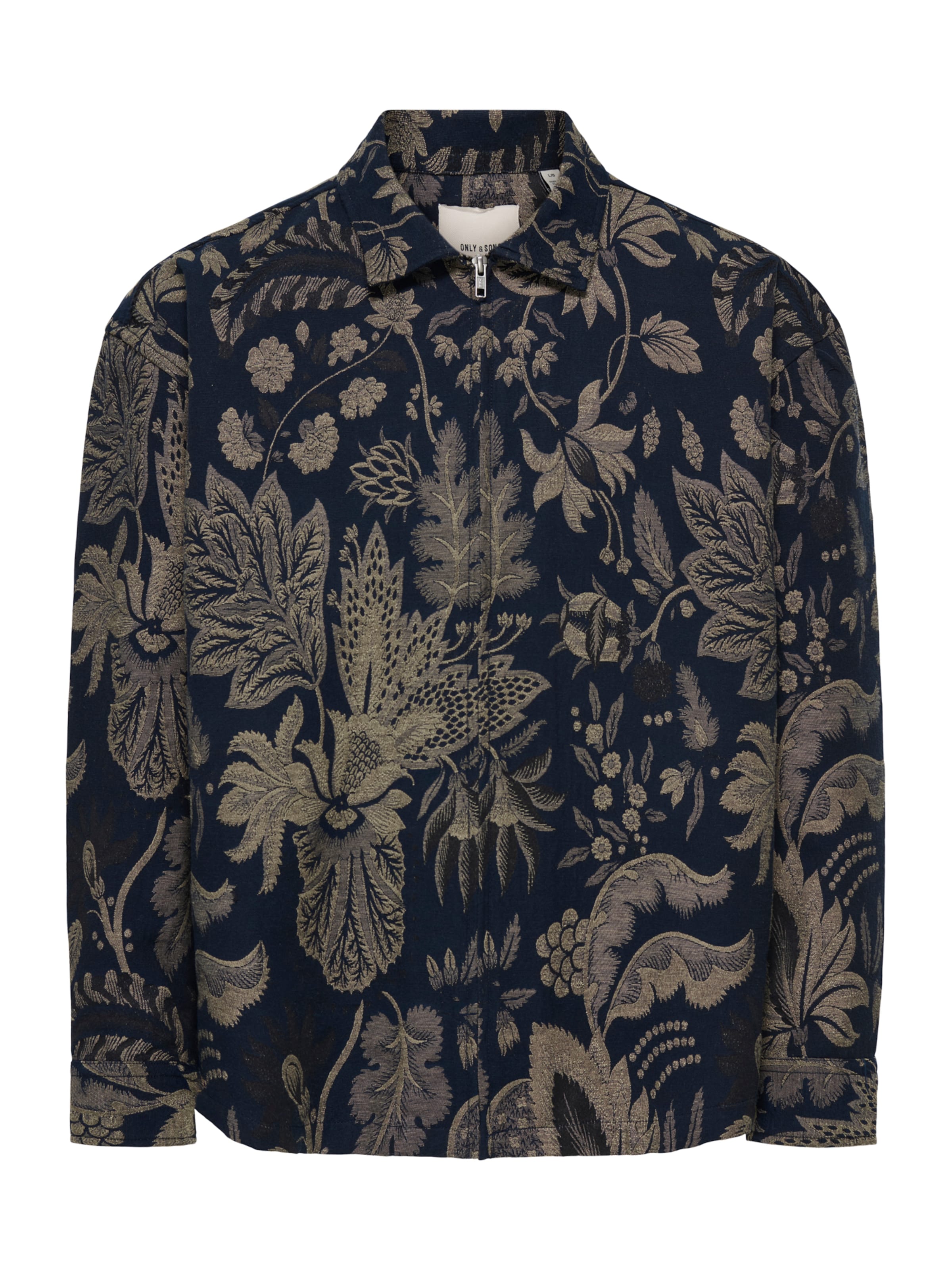Only & Sons Демисезонная куртка в Синий: спереди