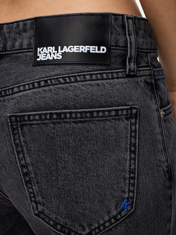 KARL LAGERFELD JEANS Wide leg Τζιν σε μαύρο