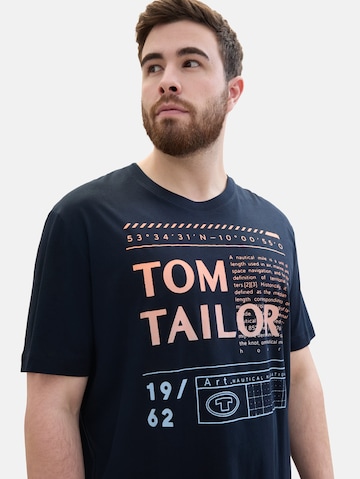 TOM TAILOR Men + Póló - kék