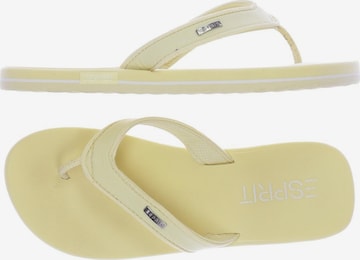 ESPRIT Sandalen 35,5 in Gelb: predná strana