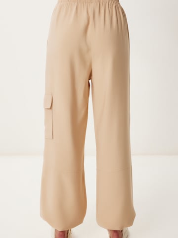 Loosefit Pantalon cargo Happiness İstanbul en beige