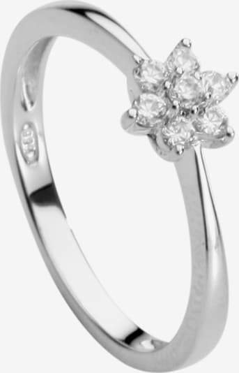 Nana Kay Ring 'Simply Essentials' in silber / weiß, Produktansicht