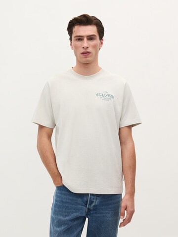 Scalpers T-shirt 'Bazaar' in Grau