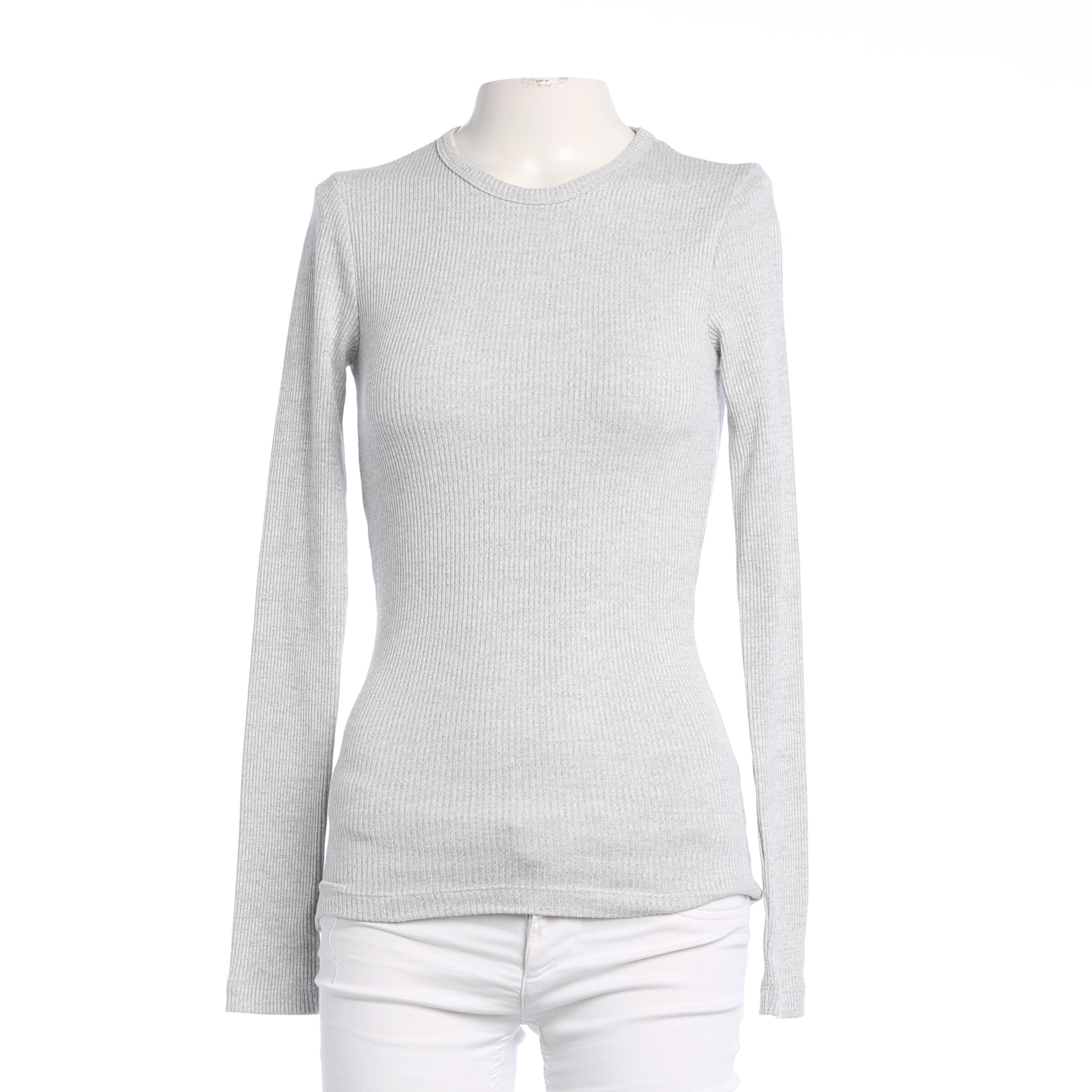 AGOLDE Top & Shirt in XS in Grey: front