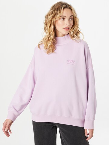 BILLABONGSweater majica 'Canyon' - ljubičasta boja: prednji dio
