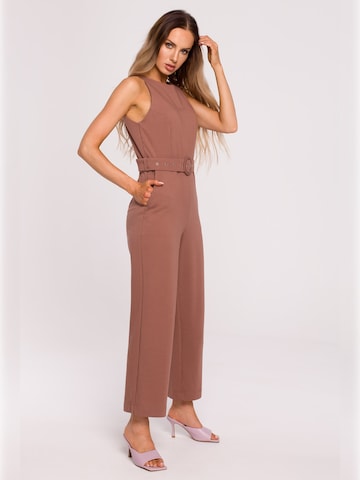 made of emotion - Jumpsuit 'M679 ' en marrón