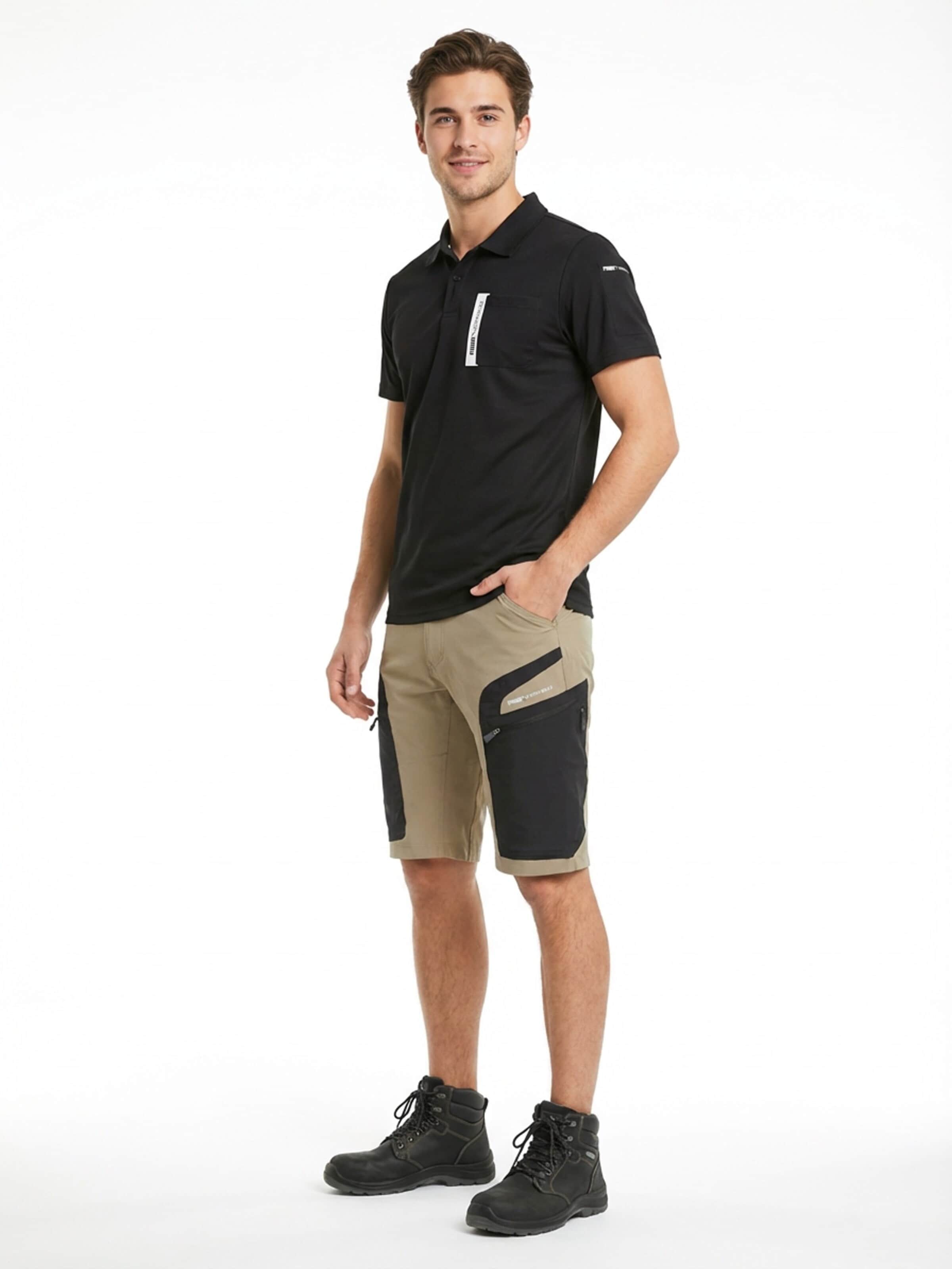 PUMA Workwear Regular Athletic Pants 'Puma Workwear Pro One Adventure' in Brown: front