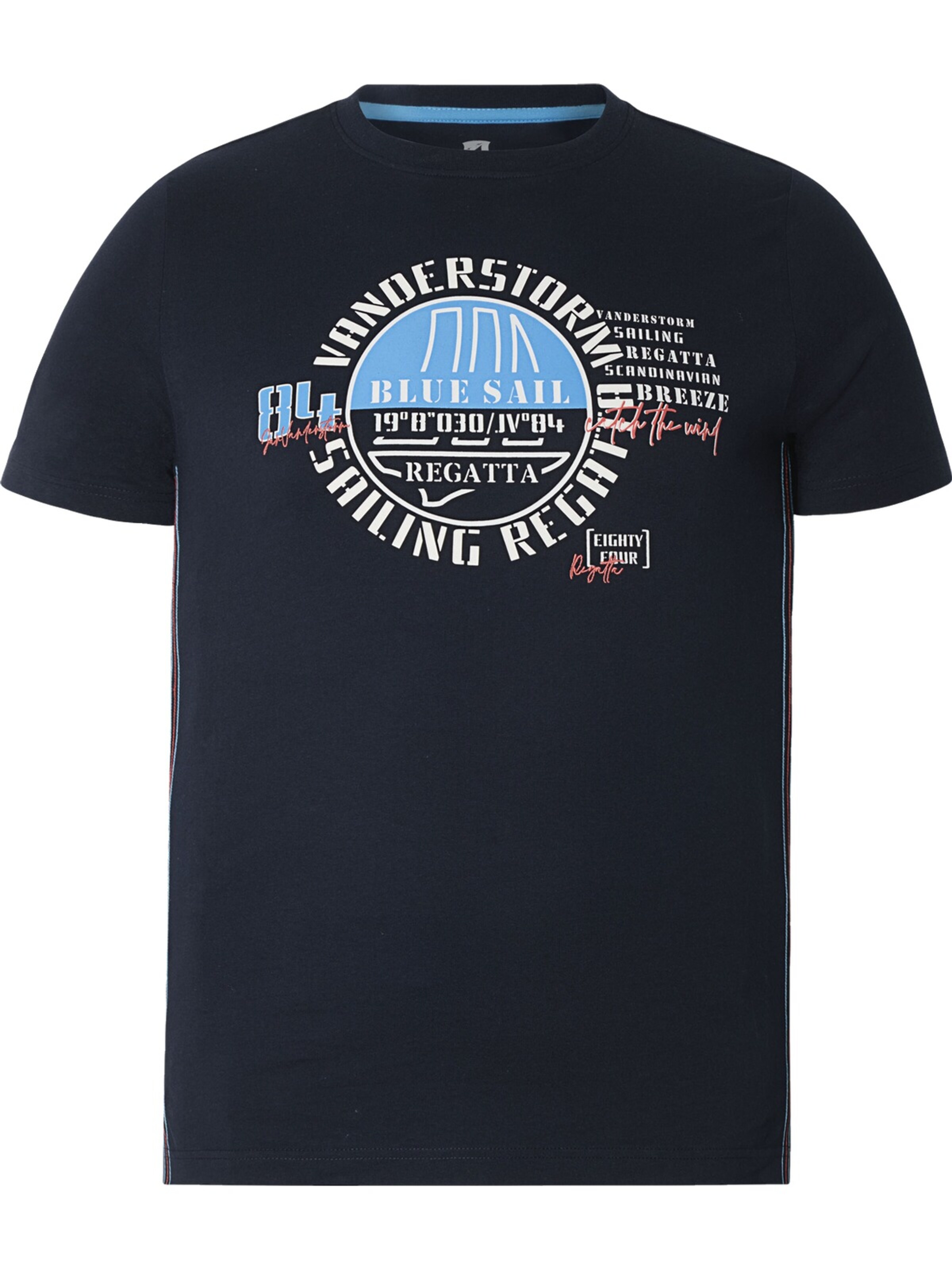 Jan Vanderstorm Shirt 'Ulfert' in Blue: front