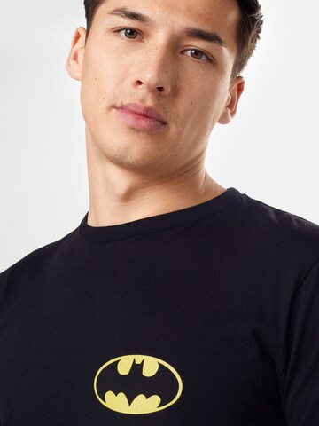 Mister Tee Shirt 'Batman Chest' in Black