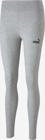 PUMA Skinny Leggings in Grijs: voorkant