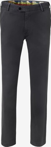 Meyer Hosen Regular Chino Pants 'Oslo' in Grey: front