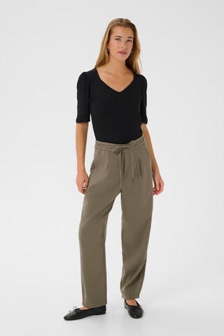 Kaffe Regular Trousers 'Merle' in Green