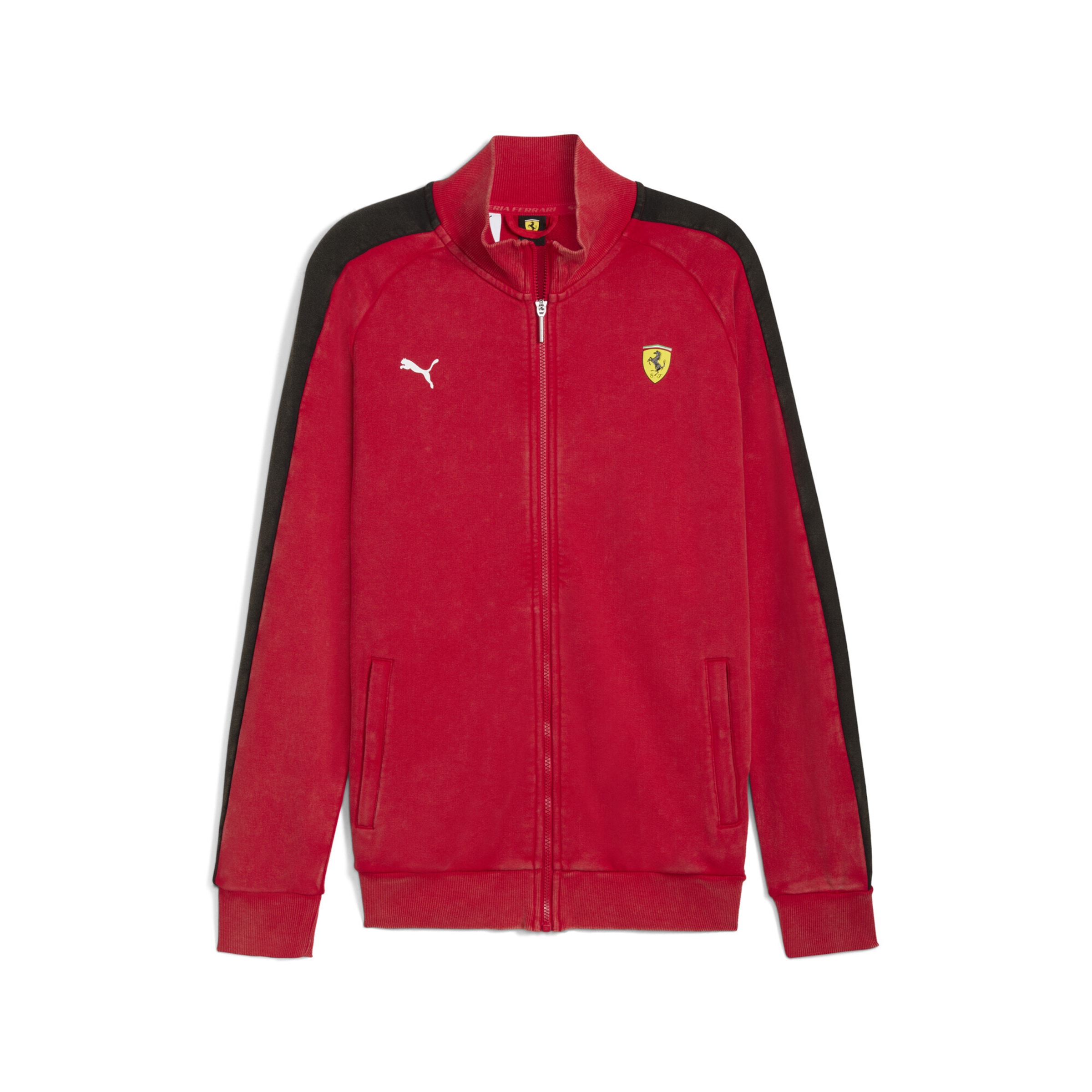 PUMA Sportjas 'Scuderia Ferrari T7' in Rood: voorkant