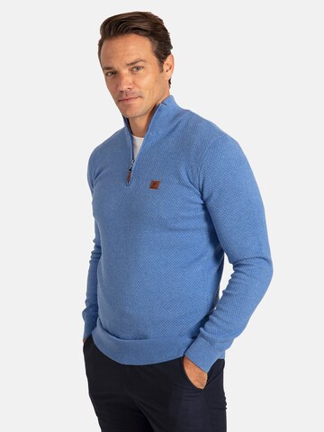 Williot Pullover in Blau: Vorderseite