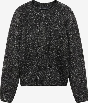 MANGO Sweater 'Pepper' in Black: front