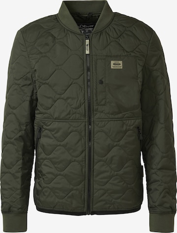 s.Oliver Jacke in Grün: Vorderseite