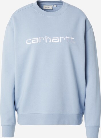 Carhartt WIPSweater majica - plava boja: prednji dio
