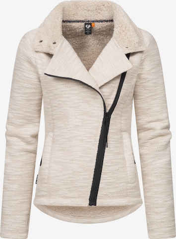 Giacca di pile 'Saskie' di Ragwear in beige: frontale