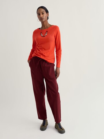 Seasalt Cornwall Shirt 'Easel' in Orange