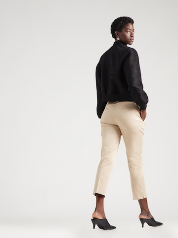 BOSS Дънки Tapered Leg Панталон с ръб 'Tapria-2' в бежово