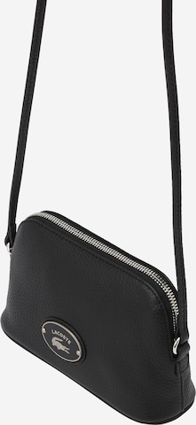 LACOSTE Crossbody Bag in Black: front