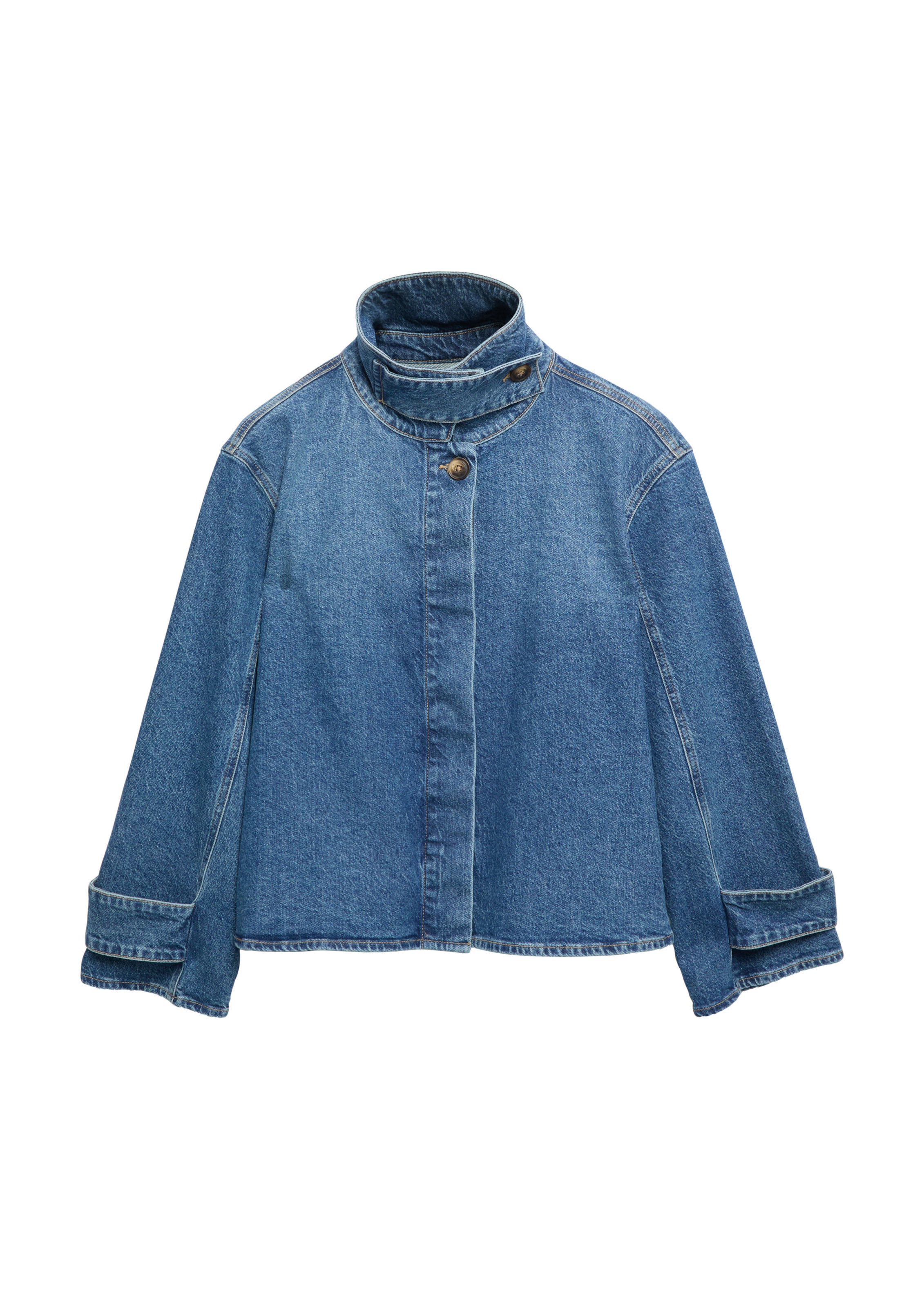 COMMA Jacke in Blau: Vorderseite