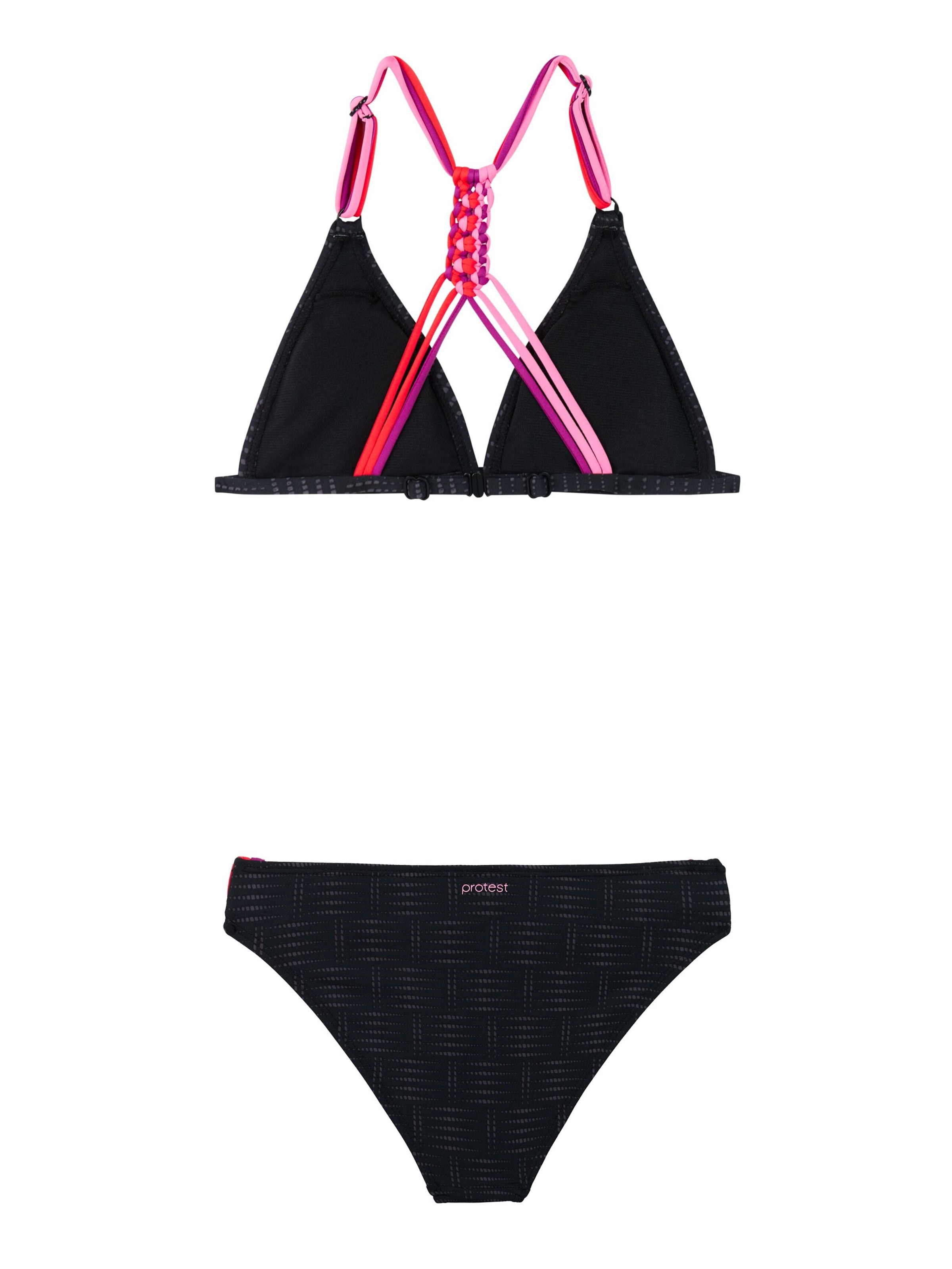 PROTEST Triangel Bikini 'PRTFimkes JR' in Zwart