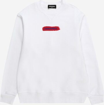 DSQUARED2 Sweatshirt in White: front