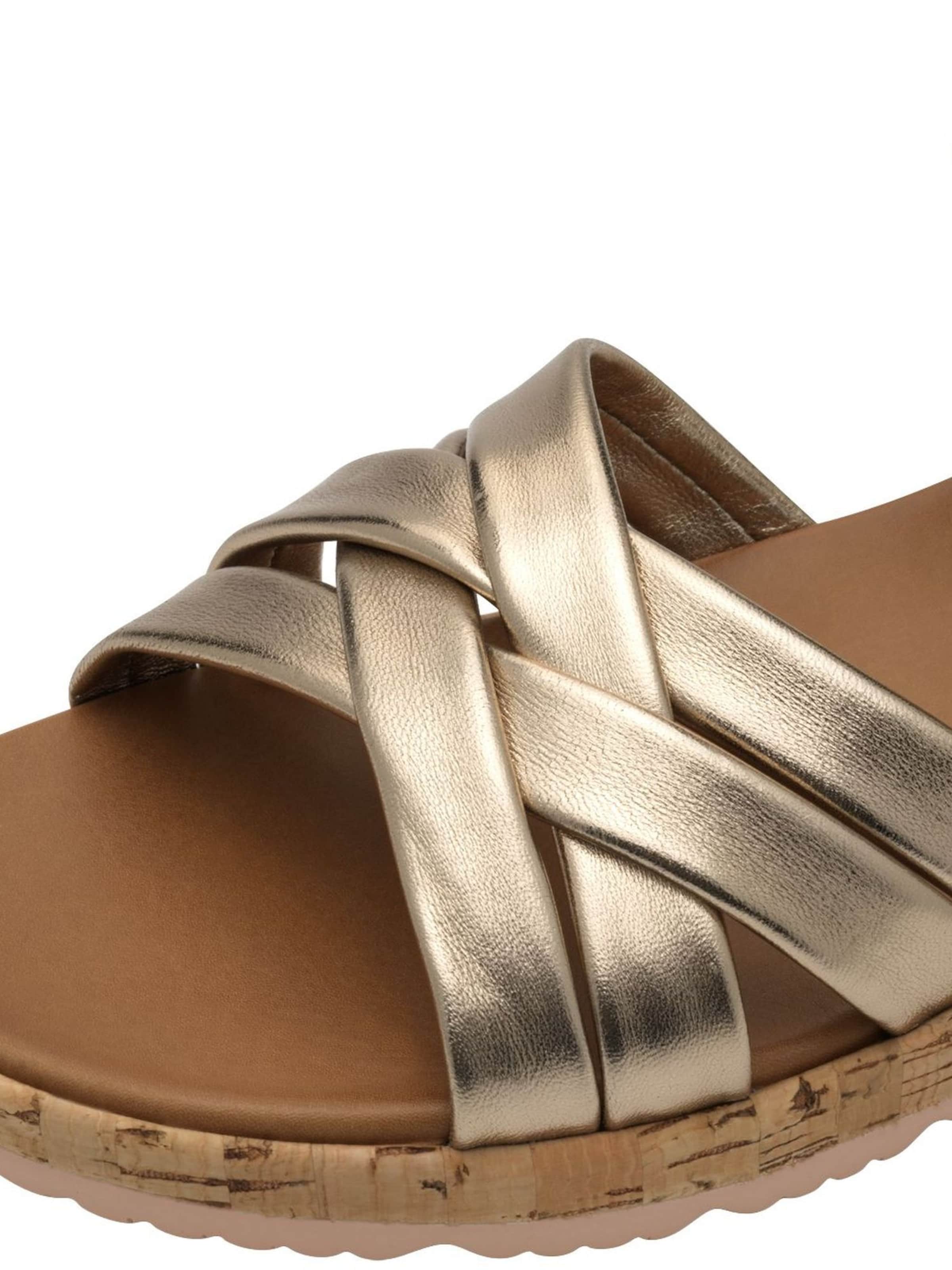 Tamaris Sandalen met riem in Brons