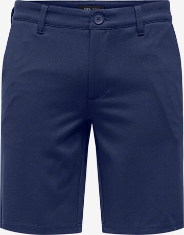 Regular Pantalon Only & Sons en bleu : devant