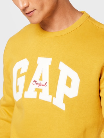 Sweat-shirt GAP en jaune