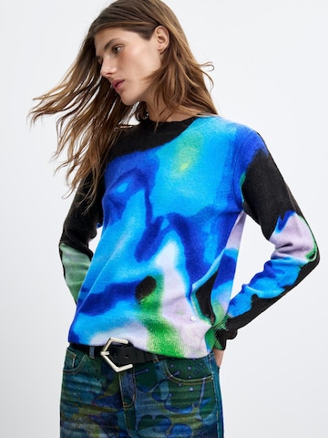 Desigual Pulóver 'M. C. Lacroix' - kék