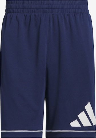 Pantaloni sportivi 'Basketball Badge of Sport' di ADIDAS PERFORMANCE in blu: frontale