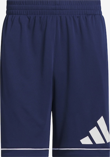 ADIDAS PERFORMANCE Sportske hlače 'Basketball Badge of Sport' veličine XS-S/regular u tamno plava / bijela, Pregled proizvoda