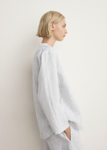 MANGO Schlafshirt 'Geraldin' in Weiß