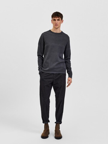 SELECTED HOMME Pullover 'Maine' i grå