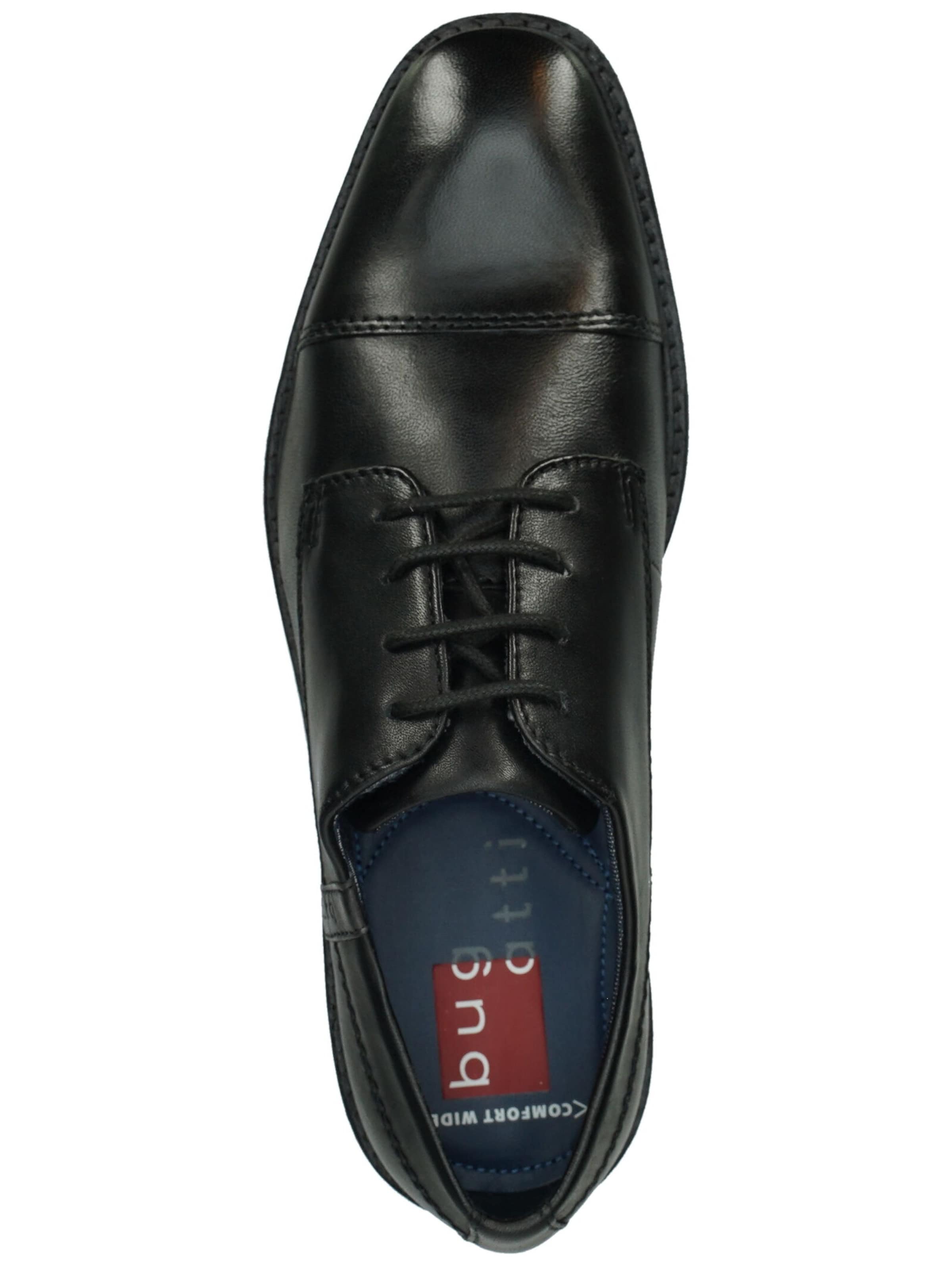 bugatti Schnürschuh  'Merlo' in Schwarz