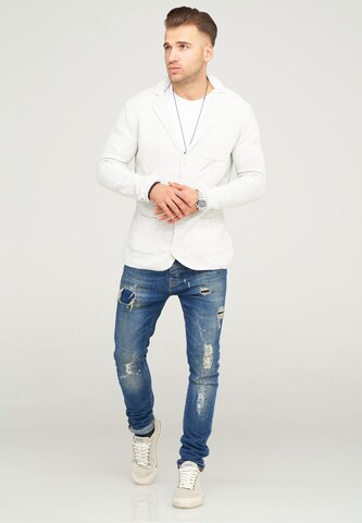 behype Knit Cardigan 'FELIAN' in White
