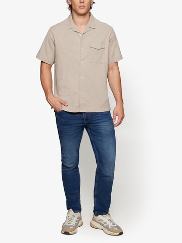 Signal Regular fit Overhemd ' Herbert' in Beige