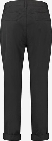 TAIFUN Regular Chino trousers in Black