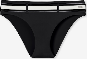 SCHIESSER Bikini Bottoms 'Californian Dream' in Black: front